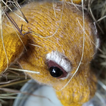 Cow Knitting Pattern | Farm Animal Toy PDF