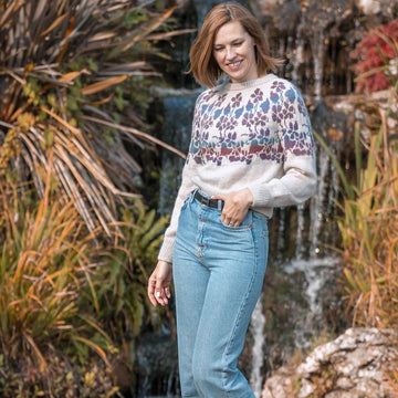 Sweet Violet Sweater