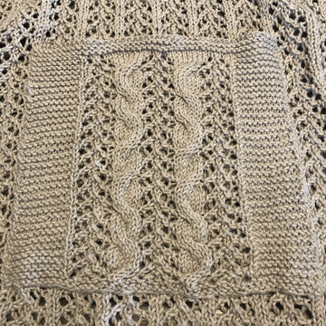 Lacy Pocket Shawl