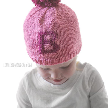 Monogram Baby Hat