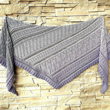 Flat Triangular Scarf "Hekate"