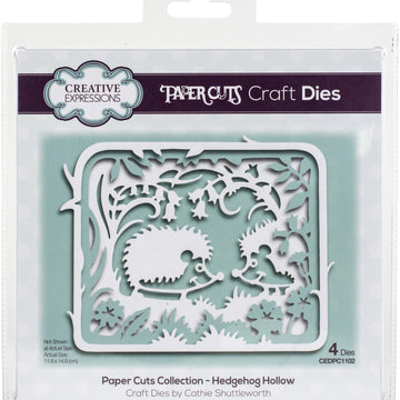 Creative Expressions Paper Cuts Craft Dies - Hedgehog Hollow