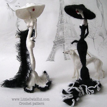 Parisian Lady Figurine