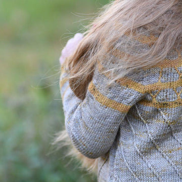 After fall cardigan (child version)