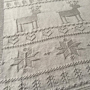 Textured Christmas Knit