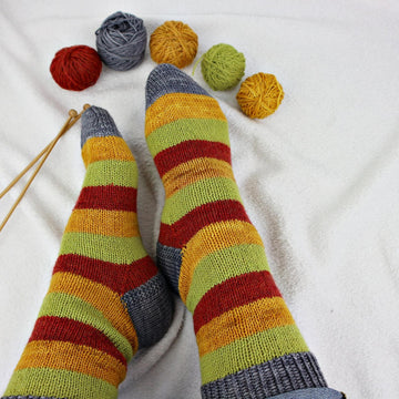 Happy Scrappy Socks - Stash Busting Project