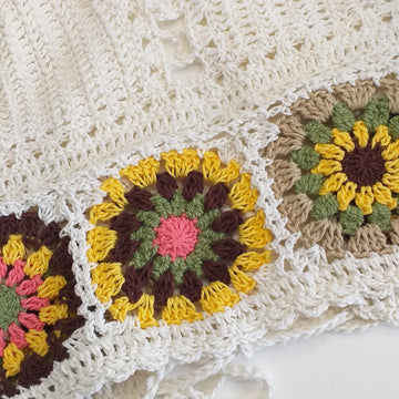 Vanessa Huges Crochet Halter Top