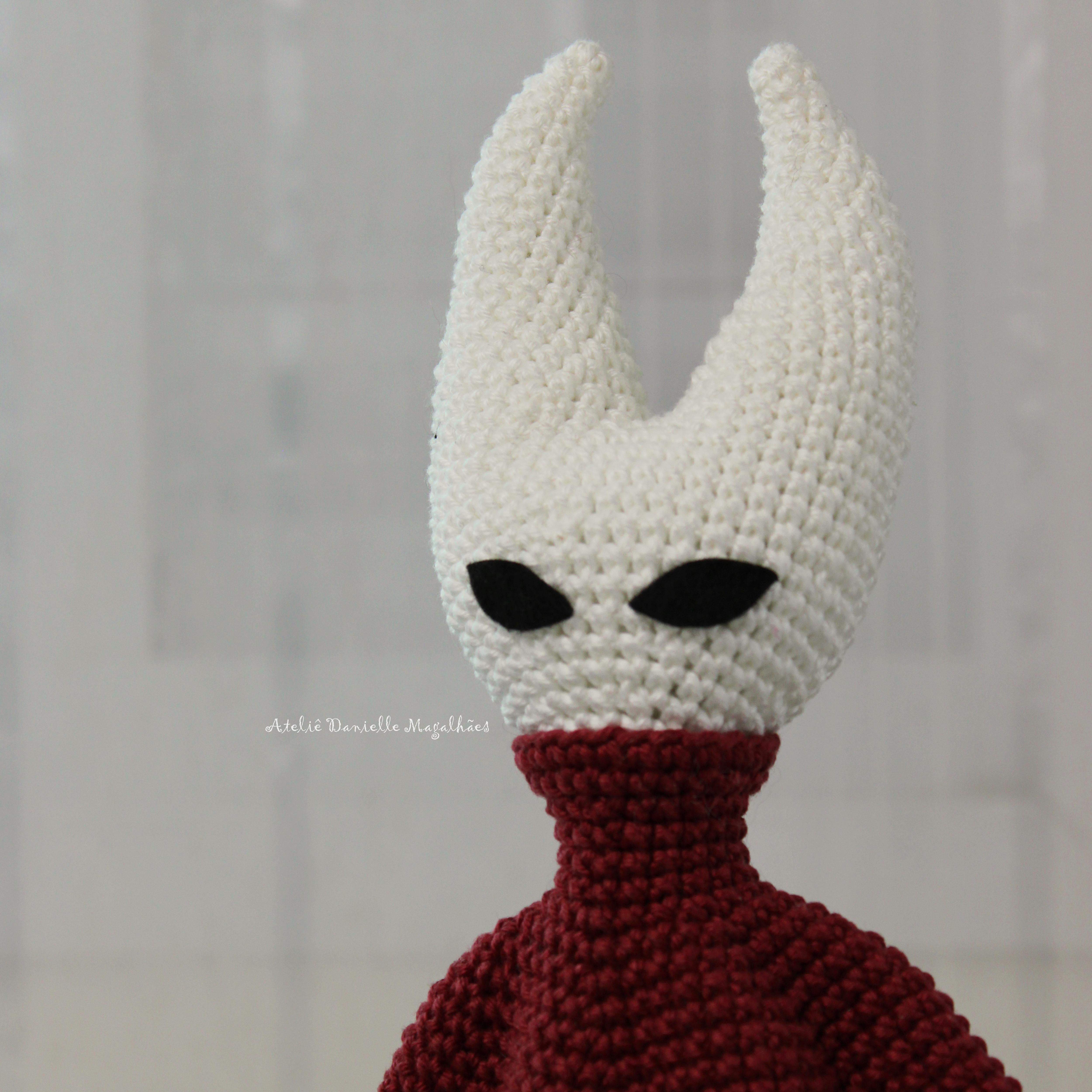 Hollow Knight & Hornet Fanart Amigurumi Pattern Bundle – PDF Crochet Pattern (US Terms)