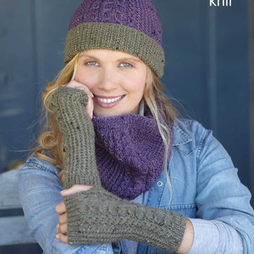 Accessories Knitted in King Cole Homespun DK - 5798 - Downloadable PDF