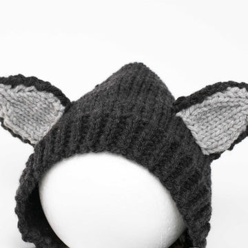Cat Ears Pixie Bonnet