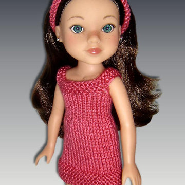 Sun Dress, Fits Hearts for Hearts dolls, 14 inch.