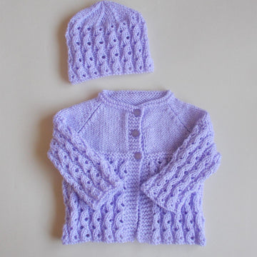 Lilac Blossom Baby Set