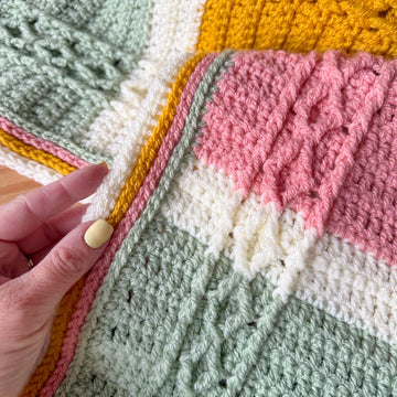Diamond Trellis Blanket