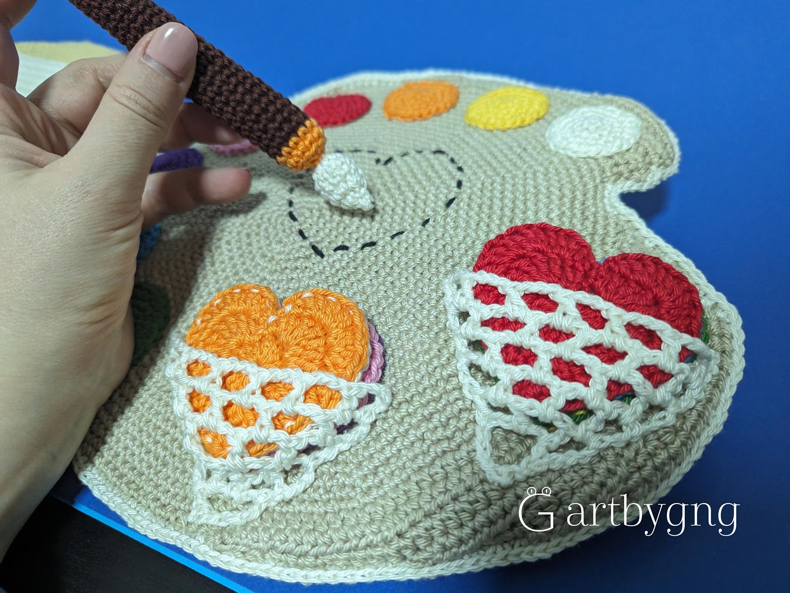 The Painter Quiet Book Pattern