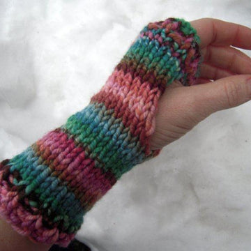Treasured Handspun Wrist Warmers
