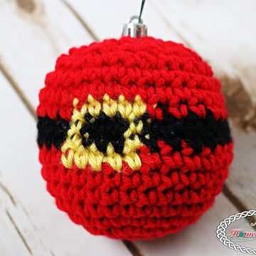 Santa Belt Christmas Ornament
