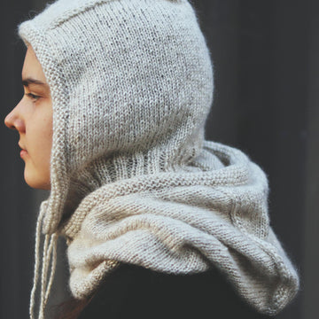 Cove Hood Knitting Pattern