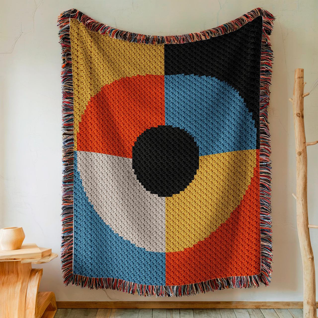 Bauhaus Circle C2C Crochet Pattern