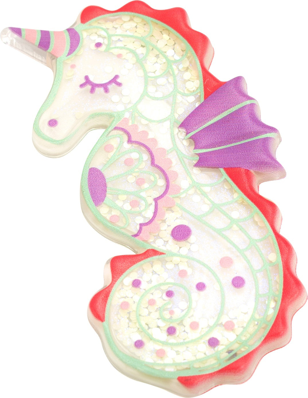 Sticko Floaty Sticker - Seacorn
