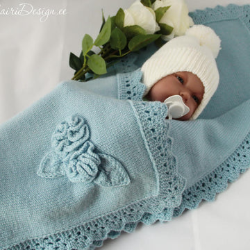 Baby blanket lace