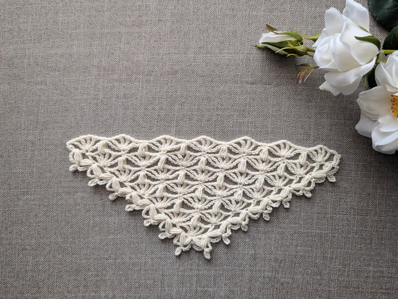 Crochet Bandana/Shawl Pattern/Chart #72