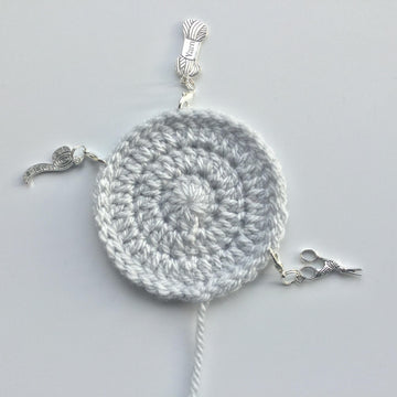Crochet Elephant Applique (UK Terms)