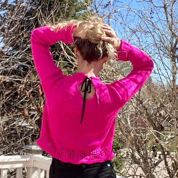Dianthus Lace Hemmed Top