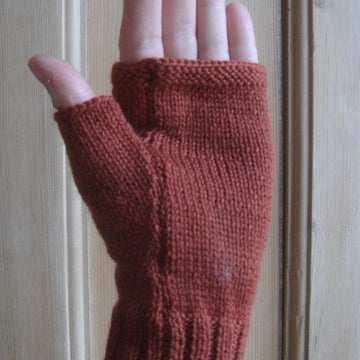 Tiny Owl fingerless gloves/mitts