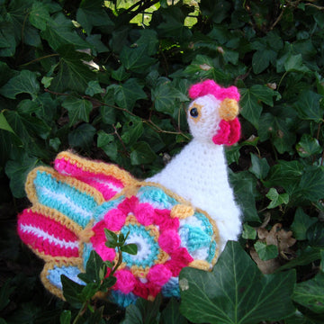 Flora and Grace, chicken sisters