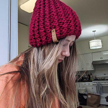 Ribbed Bubble Hat