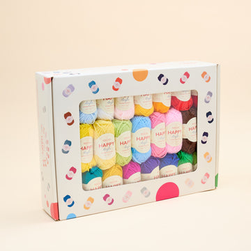Sirdar Happy Acrylic Assortment Box - 50 Colours