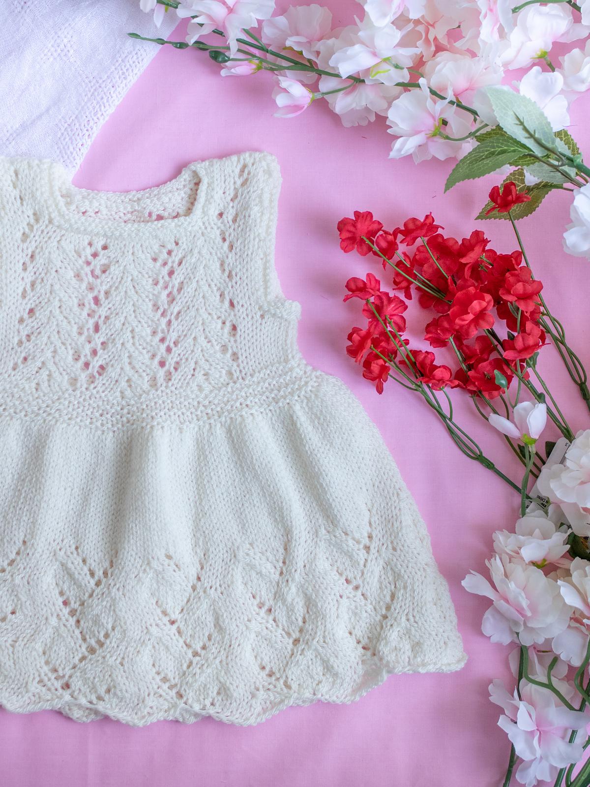 Vine Flower Child's Dress