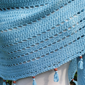 S'up Coconut crochet shawl