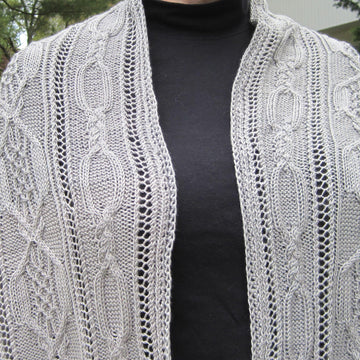 Therion Cluster Cable Lace Shawl