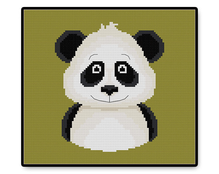 Panda - PDF Cross Stitch Pattern