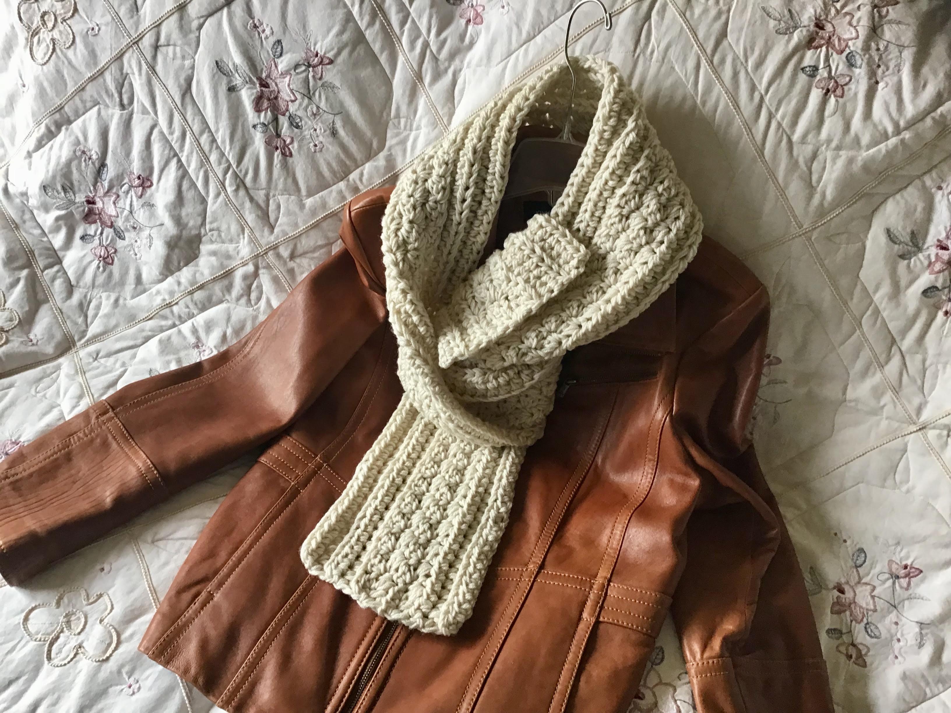 Trinity Crocheted Scarf