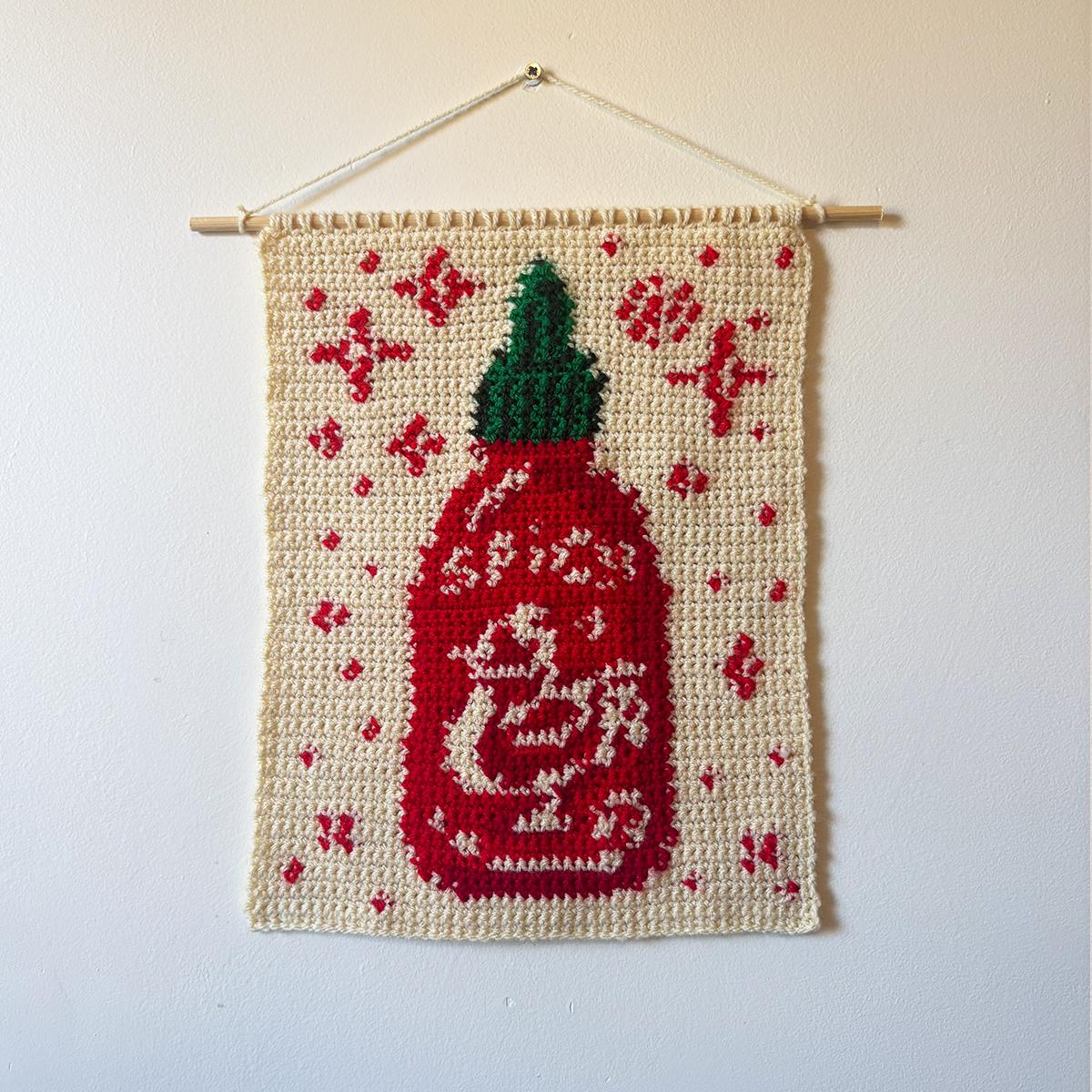 Spicy Hot Sauce Tapestry