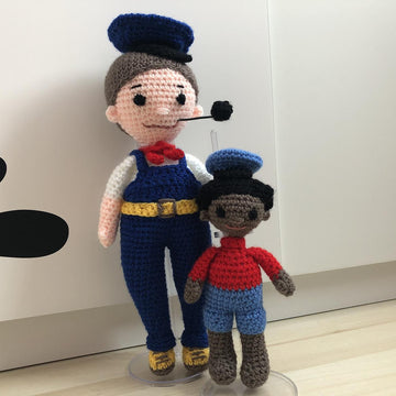 Jim, Luke & Tur Tur amigurumi