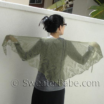 #151 Samantha Featherweight Lace Shawl