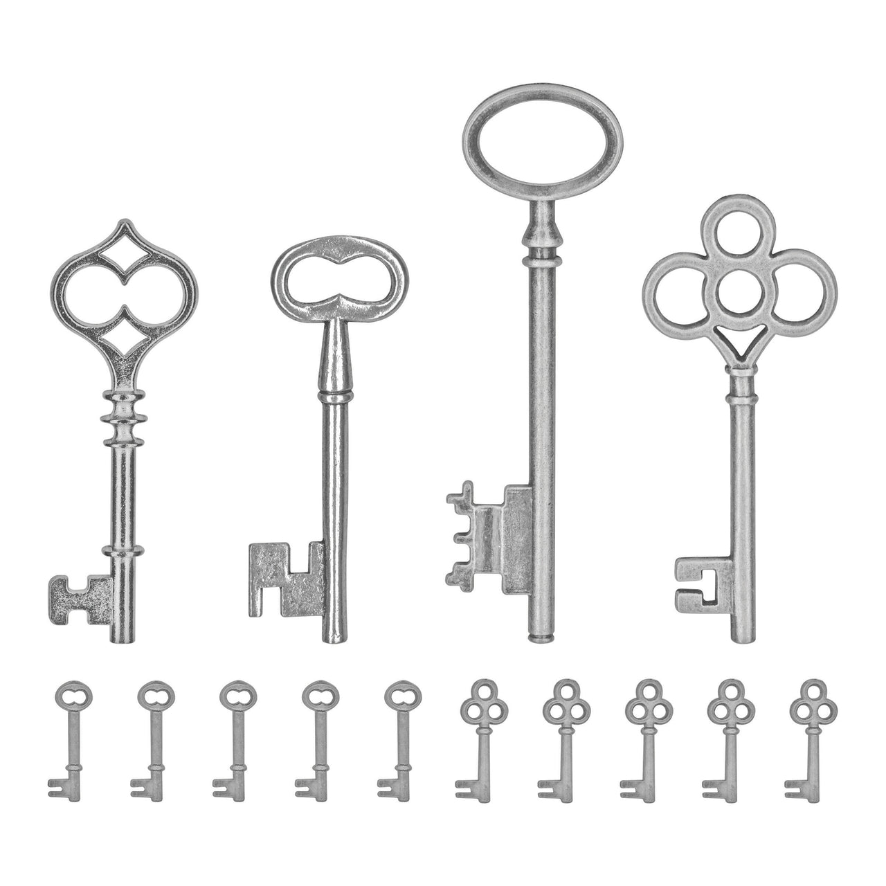 Advantus Idea-Ology Metal Adornments 14/Pkg - Silver Keys