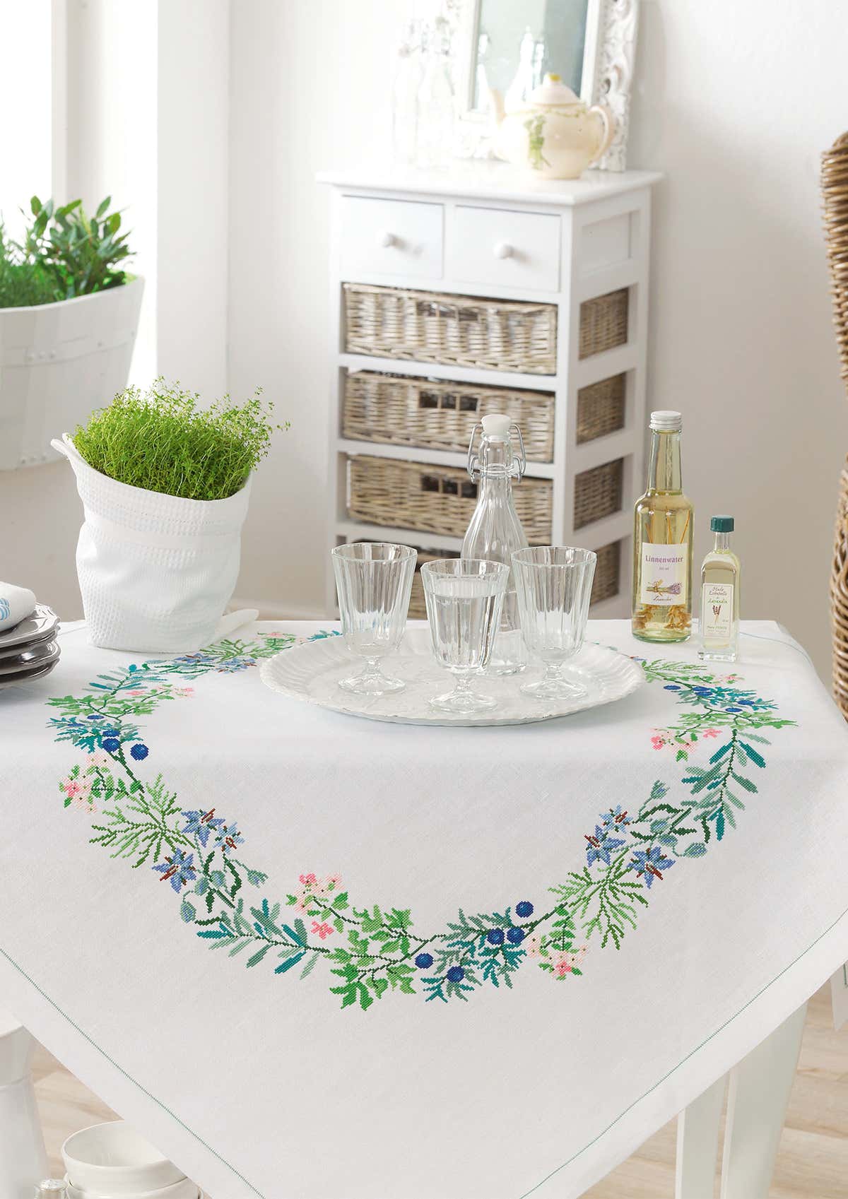 Anchor Aromatic Plants - Tablecloth - 0060044-00901_08 -  Downloadable PDF