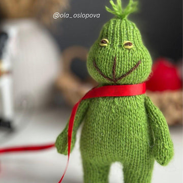 Christmas Grinch knitting pattern