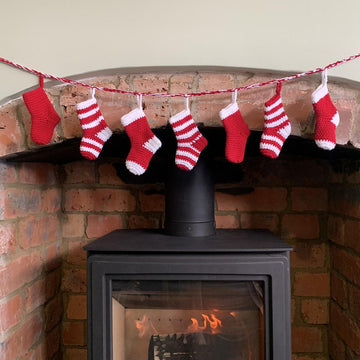 Mini Stocking Garland