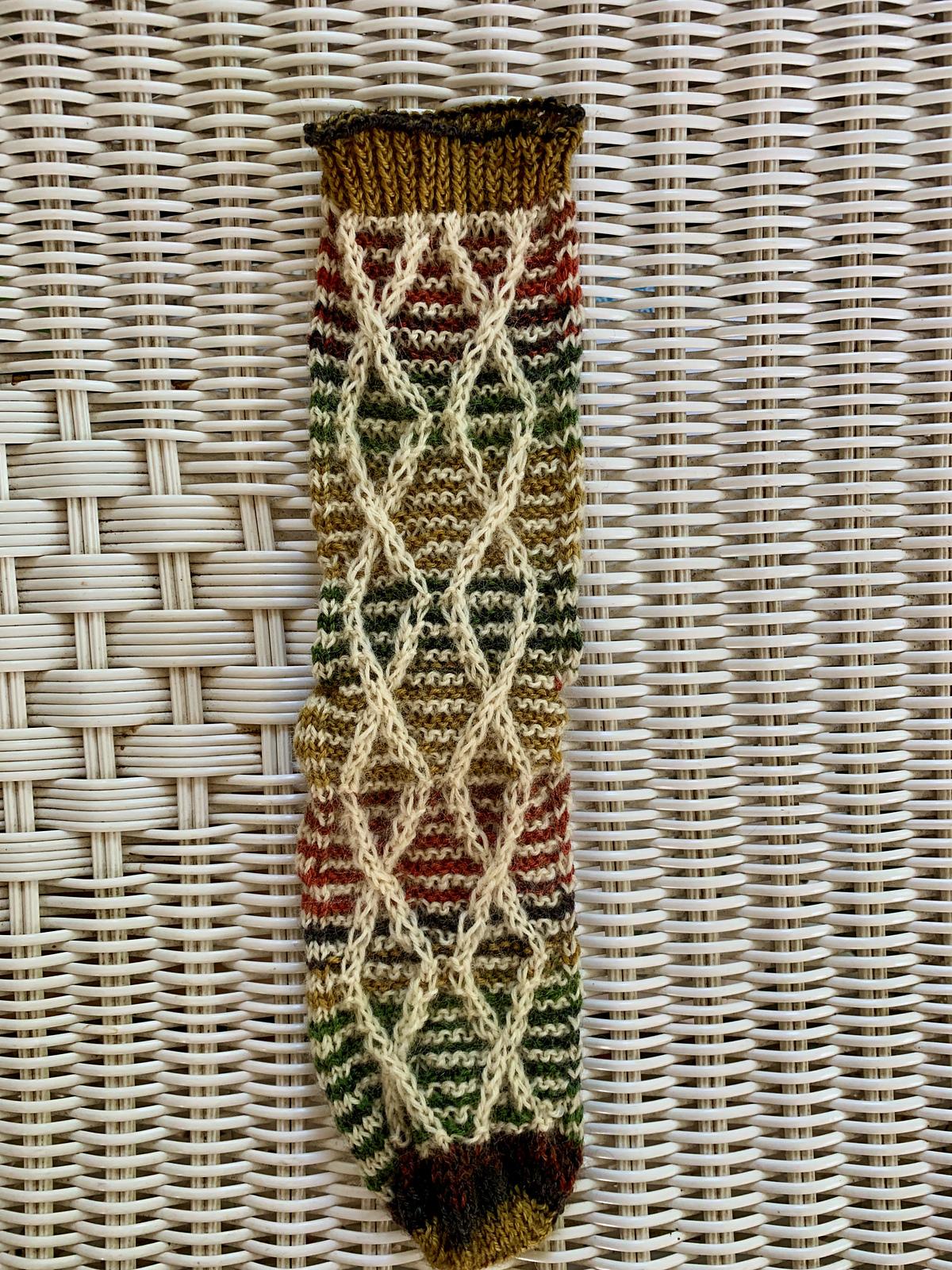 Twisting Trails Socks