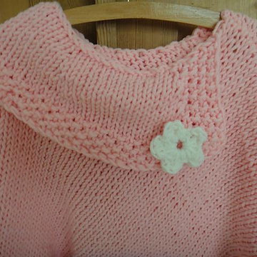 Flower-Power Poncho