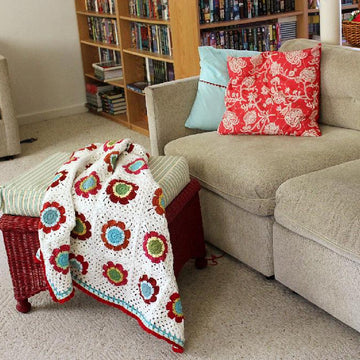 Mod Floral Blanket