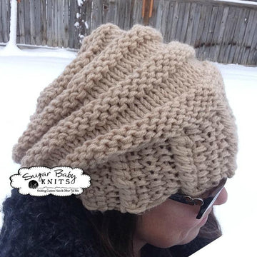 Cabled Behive Hat