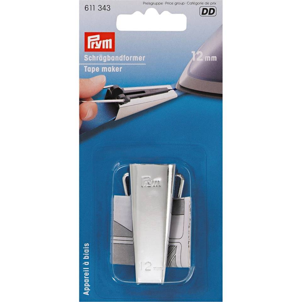 Prym Tape Maker for Folding Bias Binding 12 mm