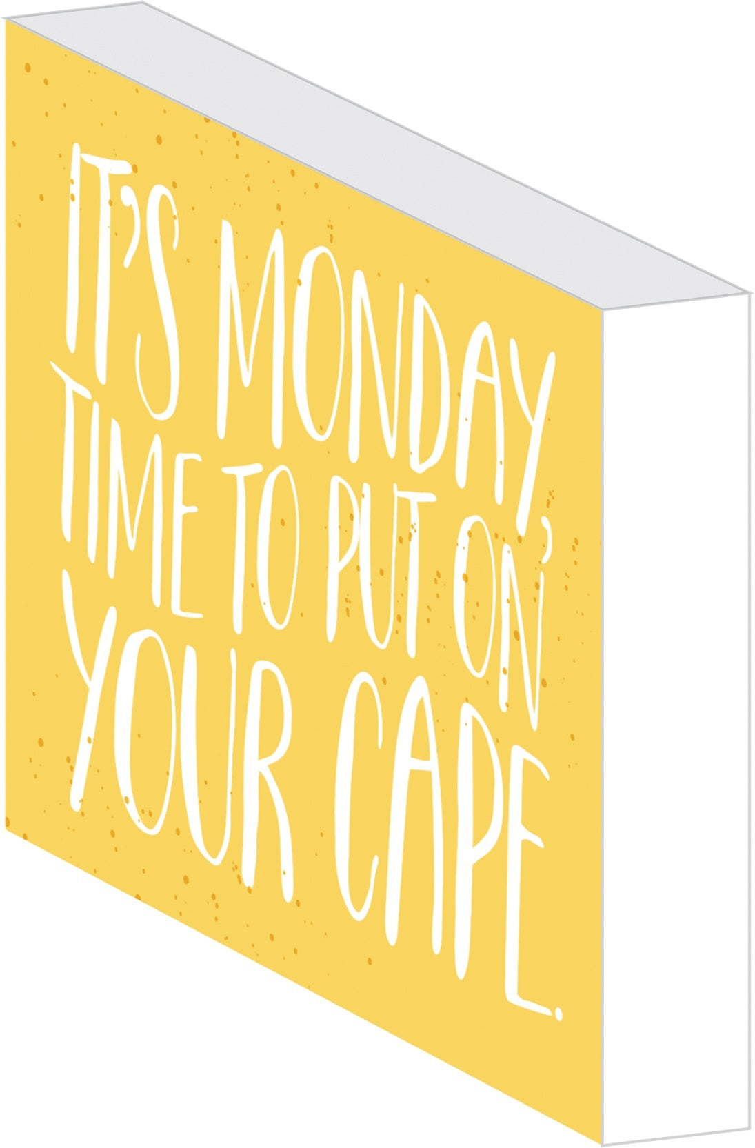 Happy Planner Quote Block - Put On Your Cape