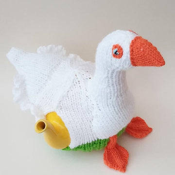 White Embden Goose Tea Cosy